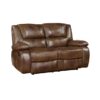 9639BR Seating-Ellicott Collection 2pc Set: Sofa, Love