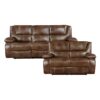 9639BR Seating-Ellicott Collection 2pc Set: Sofa, Love