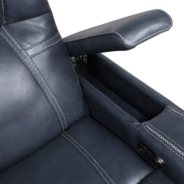 9640BU-3PWH Power Double Reclining Sofa ...