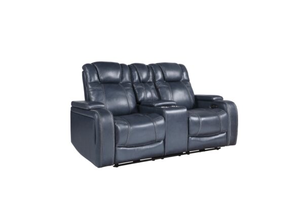 9640BU Seating-Keziah Collection 2pc Set: Sofa, Love (Power)