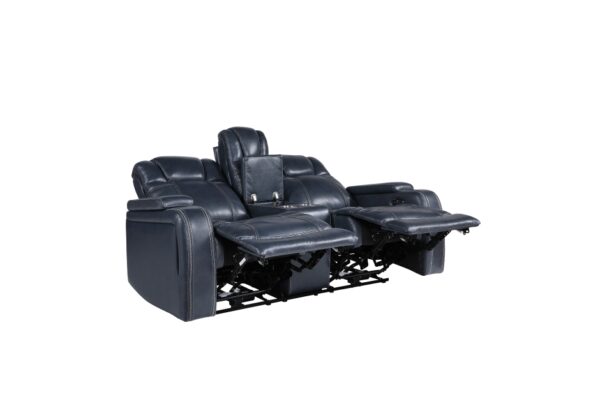 9640BU Seating-Keziah Collection 2pc Set: Sofa, Love (Power)