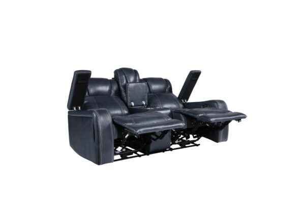 9640BU Seating-Keziah Collection 2pc Set: Sofa, Love (Power)