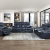 9640BU Seating-Keziah Collection 2pc Set: Sofa, Love (Power)