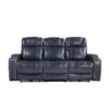 9640BU-3PWH Power Double Reclining Sofa ...
