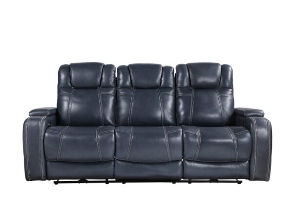 9640BU-3PWH Power Double Reclining Sofa ...
