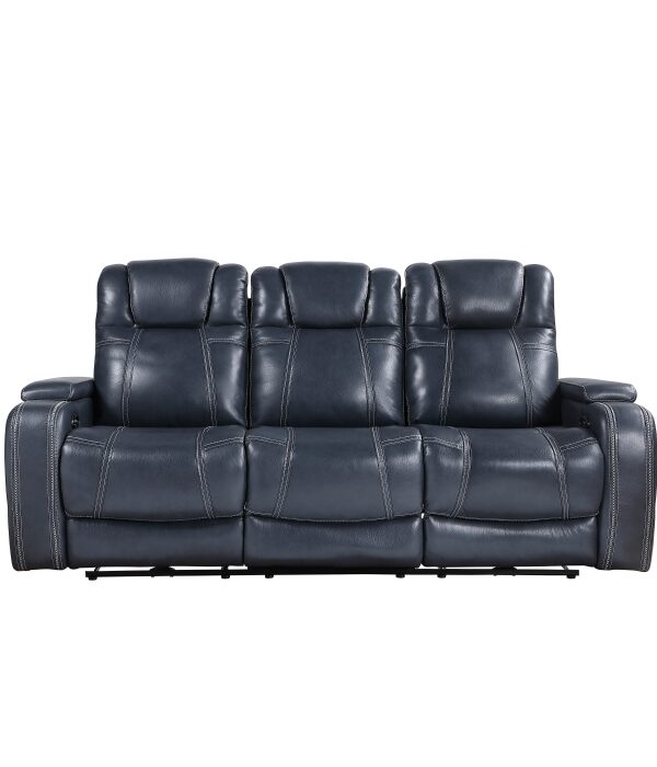 9640BU-3PWH Power Double Reclining Sofa ...