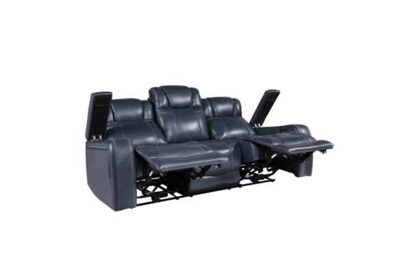 9640BU Seating-Keziah Collection 2pc Set: Sofa, Love (Power)