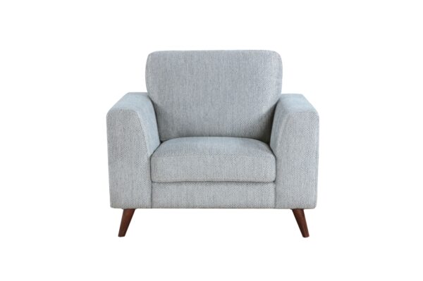 9644BGY Seating-Broadway Collection 2pc Set: Sofa, Love