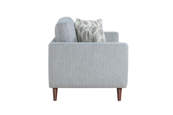 9644BGY Seating-Broadway Collection 2pc Set: Sofa, Love