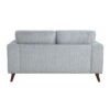 9644BGY Seating-Broadway Collection 2pc Set: Sofa, Love
