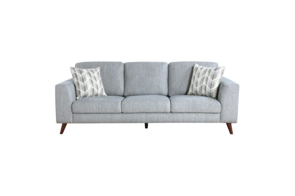 9644BGY Seating-Broadway Collection 2pc Set: Sofa, Love