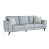9644BGY Seating-Broadway Collection 2pc Set: Sofa, Love
