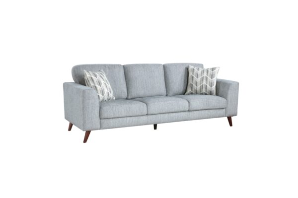 9644BGY Seating-Broadway Collection 2pc Set: Sofa, Love