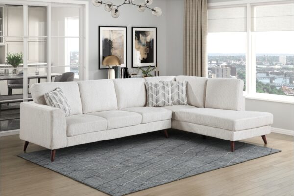 9644SVE-SC Seating-Broadway Collection 2-Piece Sectional with Right...
