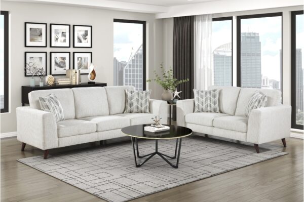 9644SVE Seating-Broadway Collection 2pc Set: Sofa, Love