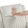 9646BE-3 Double Reclining Sofa, Beige