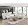 9646BE-3 Double Reclining Sofa, Beige