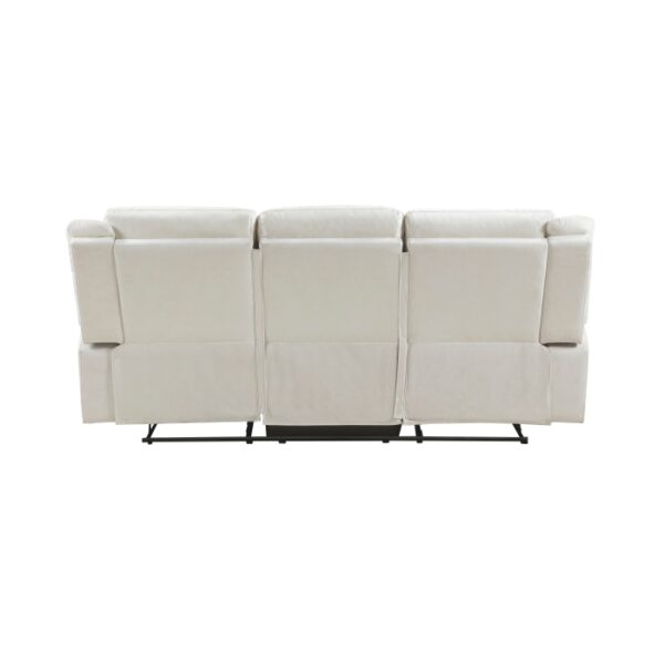 9646BE-3 Double Reclining Sofa, Beige