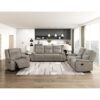 9646DV-3 Double Reclining Sofa, Dove