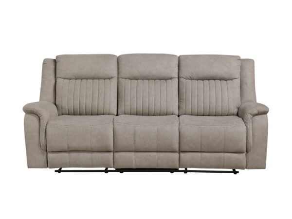 9646DV-3 Double Reclining Sofa, Dove