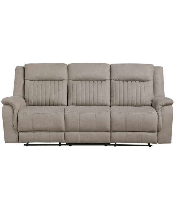 9646DV-3 Double Reclining Sofa, Dove