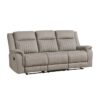 9646DV-3 Double Reclining Sofa, Dove