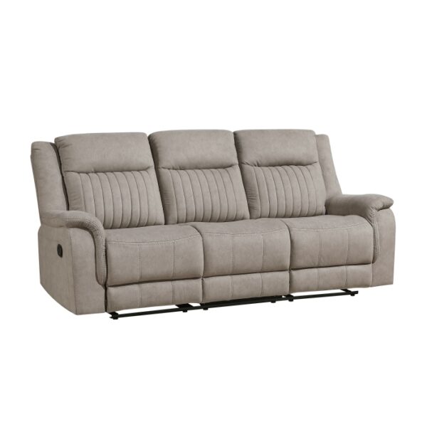 9646DV-3 Double Reclining Sofa, Dove