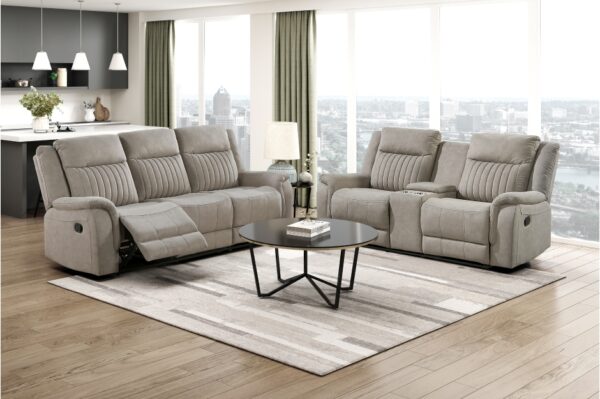 9646DV Seating-Dean Collection 2pc Set: Sofa, Love