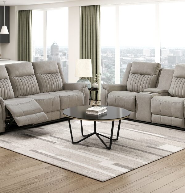 9646DV Seating-Dean Collection 2pc Set: Sofa, Love