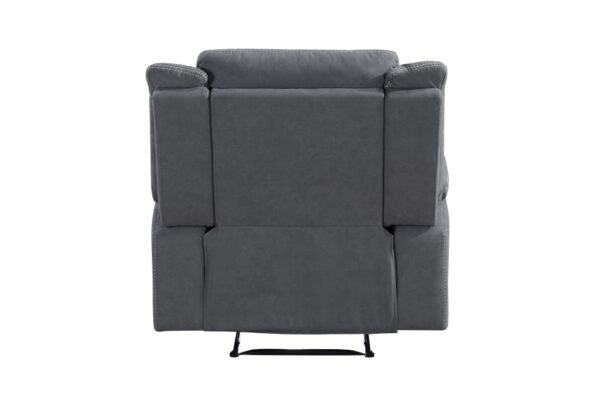 9646GY Seating-Dean Collection 2pc Set: Sofa, Love