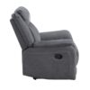 9646GY Seating-Dean Collection 2pc Set: Sofa, Love