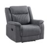 9646GY Seating-Dean Collection 2pc Set: Sofa, Love
