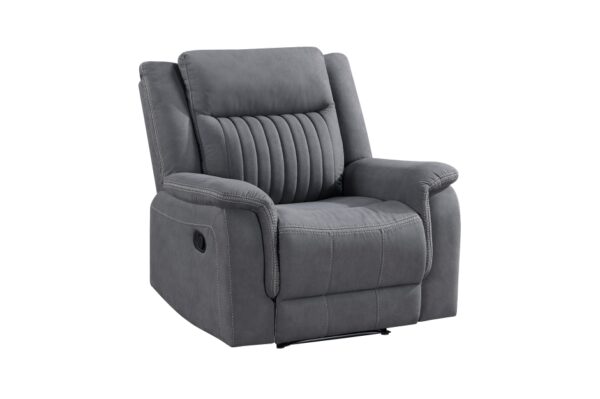 9646GY Seating-Dean Collection 2pc Set: Sofa, Love