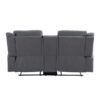 9646GY Seating-Dean Collection 2pc Set: Sofa, Love