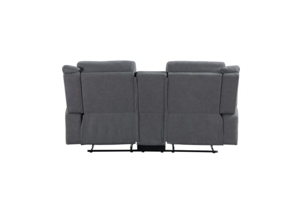 9646GY Seating-Dean Collection 2pc Set: Sofa, Love