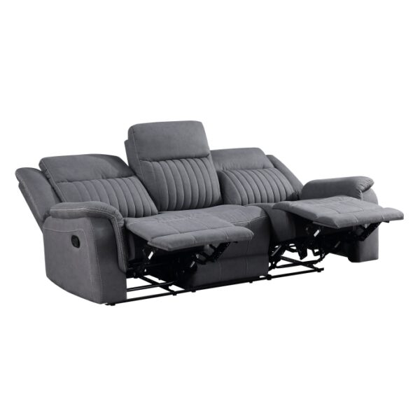 9646GY-3 Double Reclining Sofa