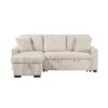 9649BE Seating-Rhett Collection 3-Piece Reversible Sectional...