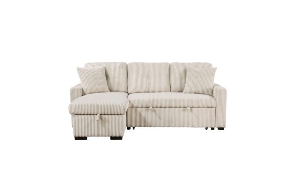 9649BE Seating-Rhett Collection 3-Piece Reversible Sectional...