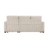9649BE Seating-Rhett Collection 3-Piece Reversible Sectional...