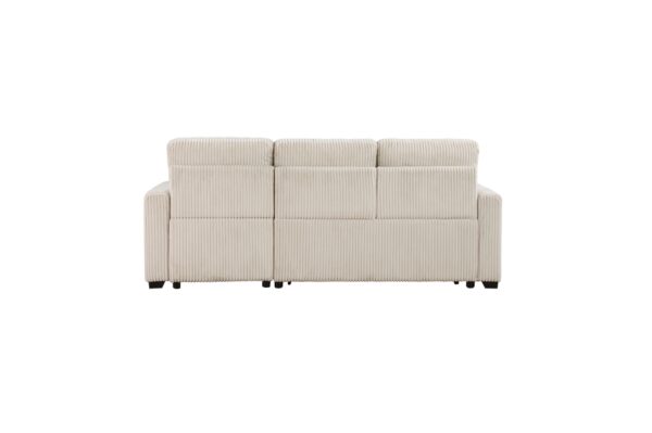 9649BE Seating-Rhett Collection 3-Piece Reversible Sectional...