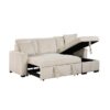 9649BE Seating-Rhett Collection 3-Piece Reversible Sectional...