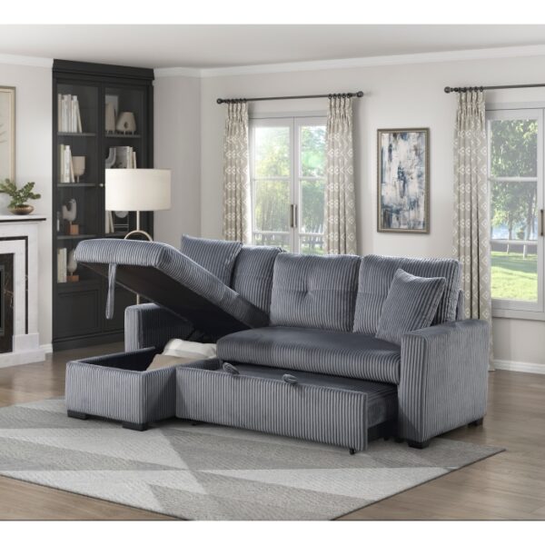 9649DG*SC 3-Piece Reversible Sectional...
