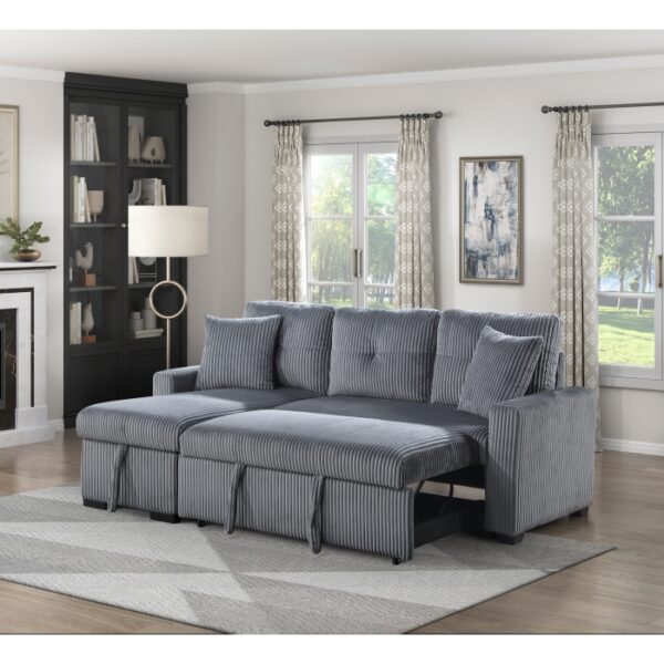 9649DG*SC 3-Piece Reversible Sectional...