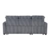 9649DG Seating-Rhett Collection 3-Piece Reversible Sectional...