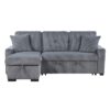 9649DG Seating-Rhett Collection 3-Piece Reversible Sectional...