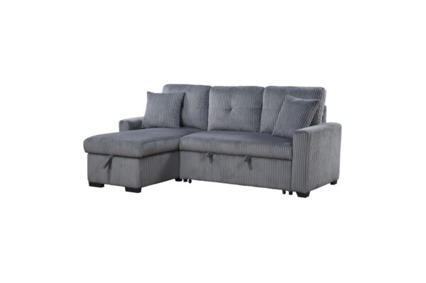 9649DG Seating-Rhett Collection 3-Piece Reversible Sectional...