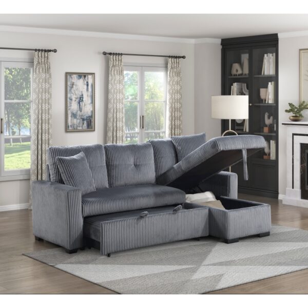 9649DG*SC 3-Piece Reversible Sectional...