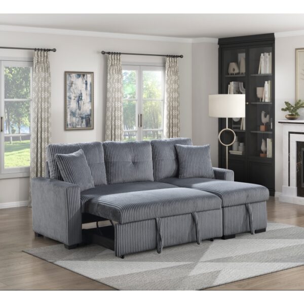 9649DG*SC 3-Piece Reversible Sectional...