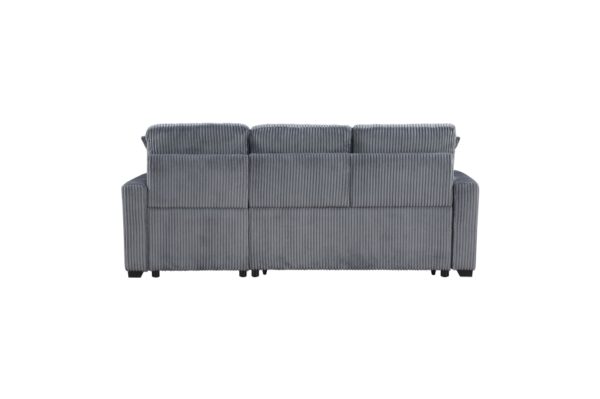 9649DG Seating-Rhett Collection 3-Piece Reversible Sectional...