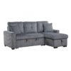 9649DG Seating-Rhett Collection 3-Piece Reversible Sectional...